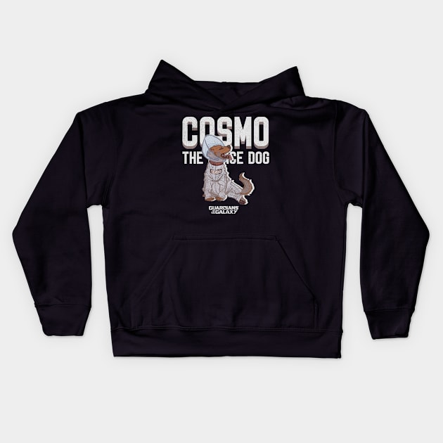 Cosmo - Guardians Of The Galaxy Kids Hoodie by kalush club